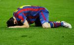 ØV. Lionel Messi ærgrer sig efter pokalexitten mod Sevilla. 