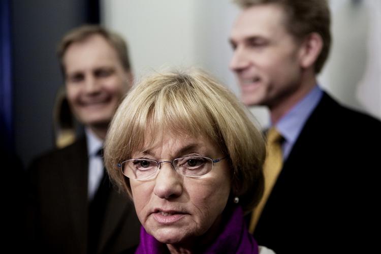 Fordelingspolitik. Pia Kjærsgaard fremstår i dag som inkarnationen af den ærlige og socialt indignerede politiker, der taler den lille mands sag. Arkivfoto. 