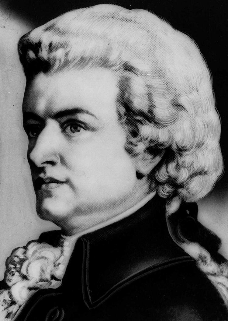 Klassisk. Wolfgang Amadeus Mozart er selvfølgelig rigt repræsenteret i opslagsværket. 