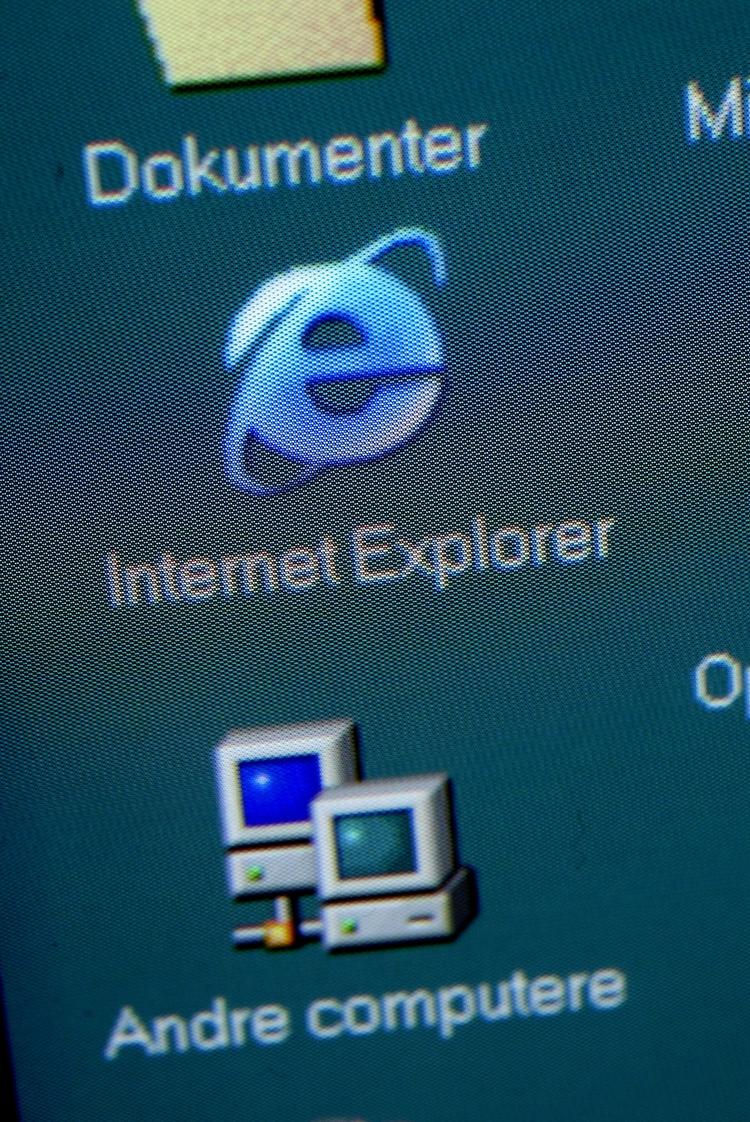 Explorer. Bag det kendte ikon gemmer sig verdens mest udbredte webbrowser. 