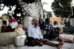 Ødelagt. Mange mennesker i Haiti har mistet alt under jordskælvet og må nu klare sig på gaden. 