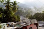 Haiti. Et ødelagt boligkvarter i Port-au-Prince. 