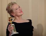 Rekord. 60-årige Meryl Streep fik en Golden Globe i nat for sin rolle  i 'Julie &amp; Julia'. 