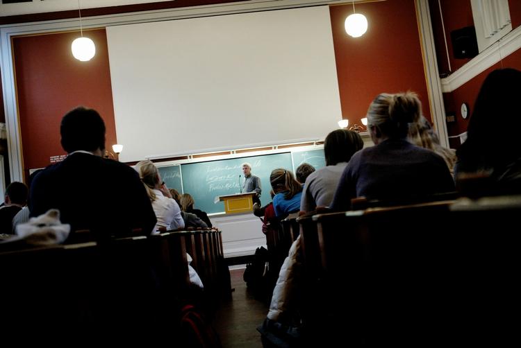 Ænglish. De fleste lærere, der har prøvet at undervise på engelsk, kender begrænsningen i kun at kunne sige det, man kan sige, i stedet for det, man vil sige. Det siger Niels Davidsen-Nielsen. Arkivfoto. 