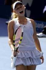Wozniacki slået af kineser