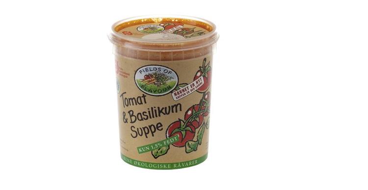 Det er fire supper, heriblandt Økologisk Tomat &amp; Basilikum Suppe fra Kokken &amp; Køkkenhaven, der er trukket tilbage fra hylderne. Arkiv 