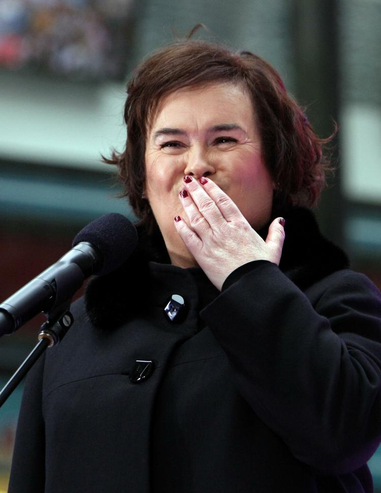 Fænomen. Susan Boyle har solgt millioner af plader. Her ses hun under en optræden i NBC's 'Today Show'. Arkivfoto. 