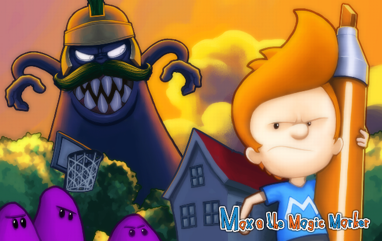 Det danske spil 'Max &amp; The Magic Marker' lanceres i dag til Nintendo Wii-konsollen. Ideen er, at man ved at “tegne” med Wiis controllere på skærmen skal knække gåderne alene ved at tænke kreativt. 