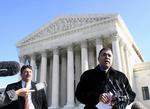 sejr. Formand David Bossie fra Citizens United glæder sig over sejren i Højestret, som betyder, at firmaer har frit spil til politiske kampagner. 