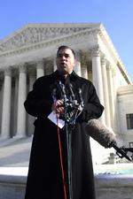 sEJR. David Bossie fra Citizens United møder pressen efter sejren i USA's højesteret. 