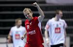 topscorer. I Danmarks seneste kamp mod Østrig blev Anders Eggert topscorer med 7 mål, og Danmark vandt 39-22. 