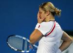 Uha. Belgiske Kim Clijsters var helt væk, da hun strøg ud af Australian Open. 