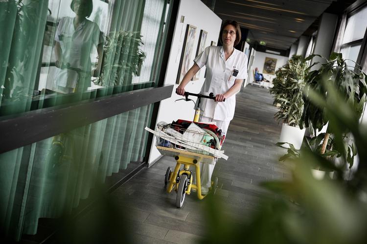 Underskud. Det tyder på, at underskuddet på Hvidovre Hospital ikke blev på 70 millioner kroner i 2009 men på 100-110 millioner kroner. (Arkivfoto) 