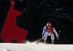 Sejrherre. Schweiziske Didier Cuche sejrede for anden gang i karrieren i det berømte Hahnenkamm-styrtløb. arkivfoto. 