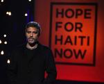 SUCCES. George Clooney arrangerede i aftes et stort indsamlingsshow til fordel for ofrene i Haiti. Selv donerede han én million dollar. 
