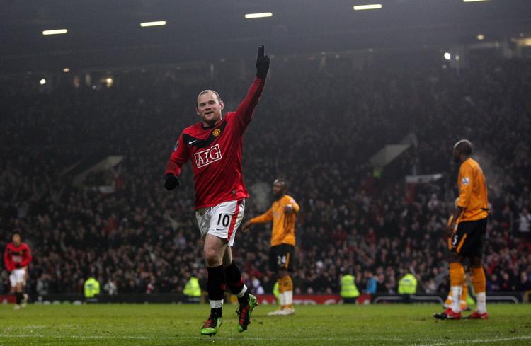 topscorer. Med sine fire mål mod Hull er Wayne Rooney oppe på 19 mål i Manchester United 23 ligakampe i denne sæson. 
