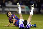 ubesejret. Selv om Zlatan Ibrahimovic ikke føjede yderligere til sine 11 sæsonscoringer vandt Barcelona sikkert over Real Valladolid. 