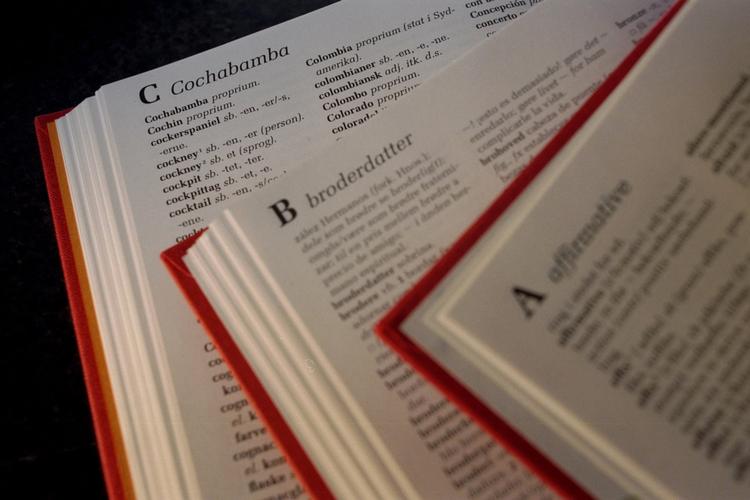 Fremmedord. Da det engelske ord 'clutch' skulle indgå i dagligsproget, fandt danskerne på et dansk ord: kobling, mens nordmændene næsten direkte overtog det engelske ord og blot gav det en stavemæssig overhaling: kløtsj. 