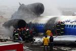 Udbrændt. På trods af hele bagenden af Tupolev-flyet fra Taban Air var udbrændt, overlevde alle ombord. 