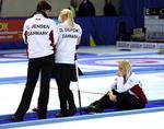 medaljehåb. De danske curling-kvinder har erobret den eneste danske medalje ved et vinter-OL. Arkivfoto: Simon Price/AP 