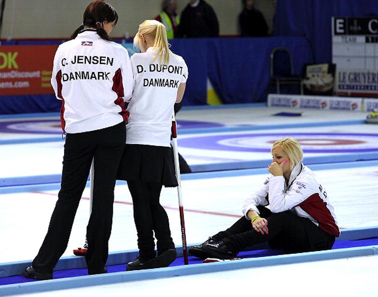medaljehåb. De danske curling-kvinder har erobret den eneste danske medalje ved et vinter-OL. Arkivfoto: Simon Price/AP 