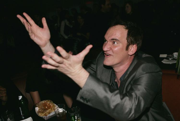 Nedtur. Quentin Tarantino blev fotograferet til efterfesten for 'Grindhouse' i marts 2007. Filmen blev en økonomisk katastrofe. 