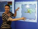 Seismolog. Oversigt over epicentret i Haiti, der blev ramt af et voldsomt jordskælv 12. januar. 