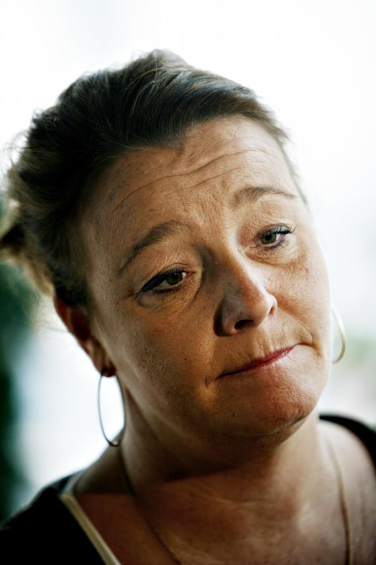 »eg gik hen til Harald Børsting i ledelsessekretariatet og sagde: Det kan I sgu ikke byde mig«, sagde Tine Aurvig-Huggenberger i sin vidneforklaring, hvoreftter hun brød grædende sammen. (Arkivfoto) 