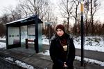 “I felt abused” says Sara El-Adawi. A woman ripped her headscarf off from behind. 