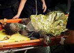 Reddet. Den 16-årige pige var stærkt dehydreret, da hun kom ud i det fri. 