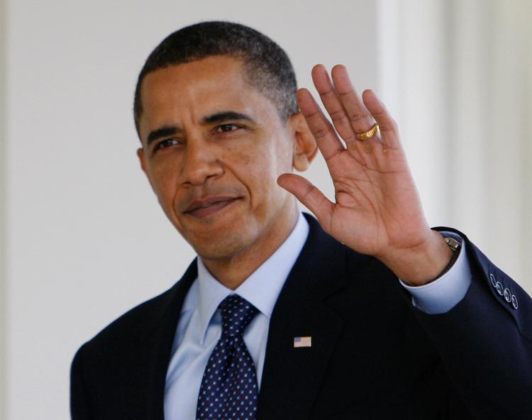 Forsvarsposition. Obama foruden for sin tale om nationens tilstand. 