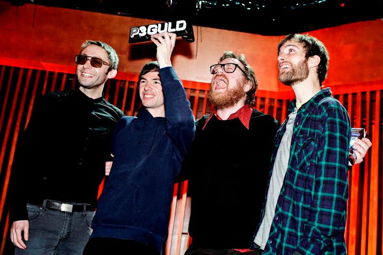 Prisvindere. I Got You On Tape vinder P3 prisen. Foto: Agnete Schlichtkrull/DR 