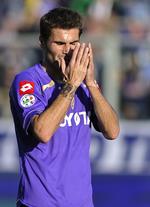 fældet. Fiorentinas rumænske angriber Adrian Mutu er endnu en gang kommet i knibe i en dopingsag. Arkivfoto. 