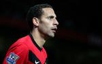satsede. Manchester Uniteds Rio Ferdinand forløb sig i kampen mod Hull og kommer nu til at sidde på sidelinjen de næste fire kampe. Arkivfoto. 