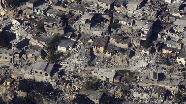 Ødelagt. Kun hver fjerde bygning i Port-au-Prince er nogenlunde uskadt efter jordskælvet 12. januar. 