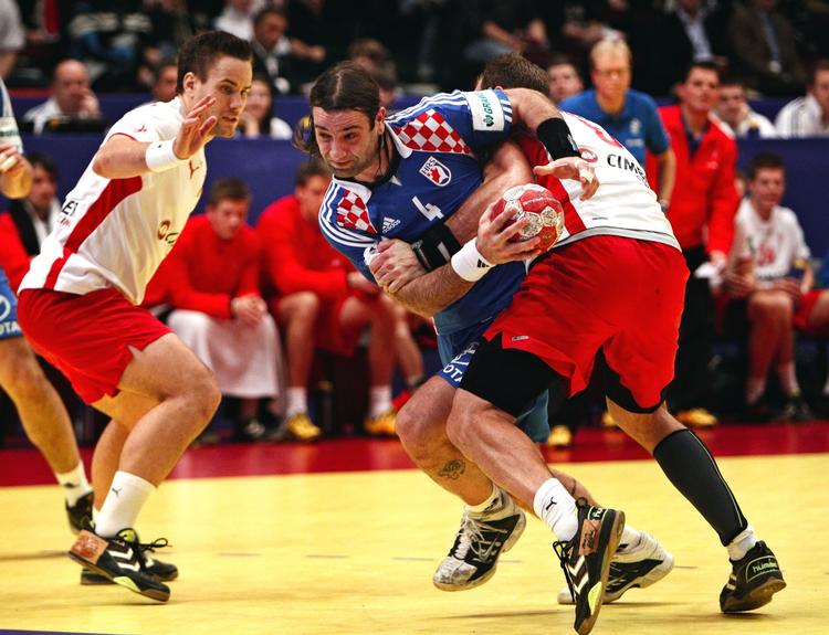 Ener. Ivano Balic var bare et niveau over resten af aktørerne i gårsdagens kamp mellem Kroatien og Danmark. Arkivfoto. 