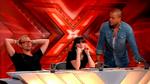 Hårdt. Dommerne i 'X-Factor' er blevet kritiseret for at være hårde. Nu svarer kanalchefen på kritikken. Foto: Taget fra DR 1 