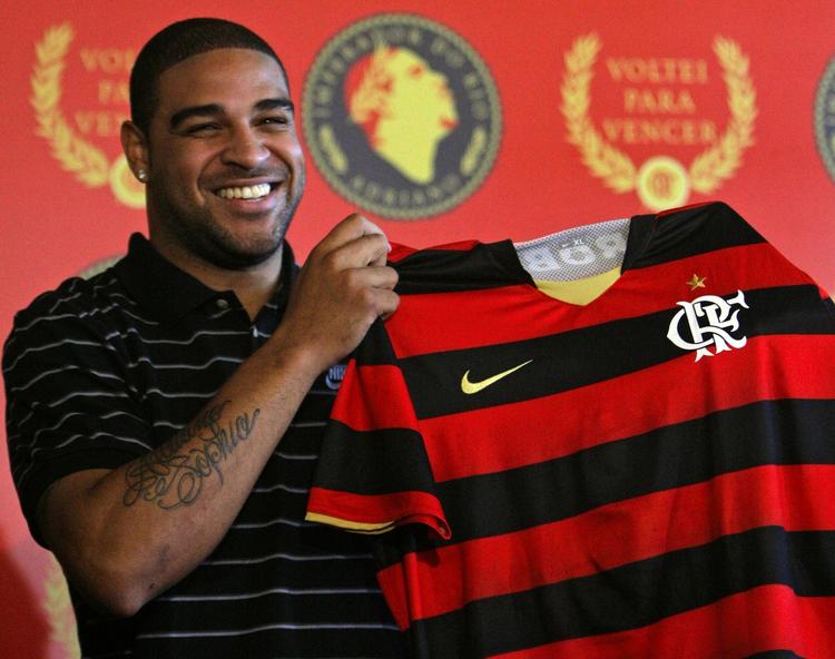 Adriano er muligvsi allerede med, når Flamengo på søndag møder Cruzeiro på udebane. 
