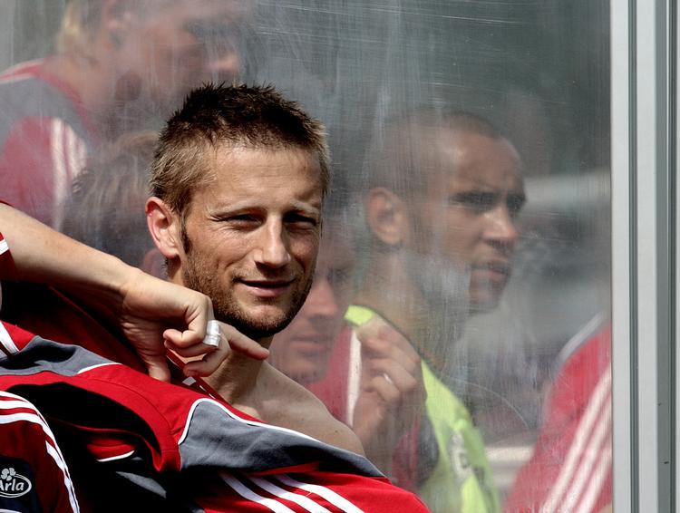 VM-spiller. Som den første dansker kan Martin Jørgensen nå tre VM-slutrunder, hvis han kommer med til Sydafrika. Arkivfoto. 