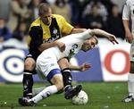 skifte. Kim Christensen (tv) har også tidligere optrådt for OB. Men nu vender københavneren tilbage til hovedstaden fra en tilværelse i FC Midtjylland. Arkivfoto. 