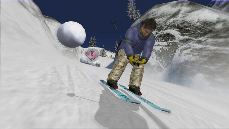 Indholdet er skrabet, og'Feel Ski' virker mere som en prototype end et reelt spil. Styringen fungerer, men teknikken er på et ufatteligt primitivt niveau. 