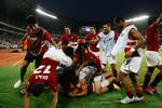 Optur. Sejren i African Nations Cup sender Egypten i top 10 på Fifas verdensrangliste. Arkivfoto. 