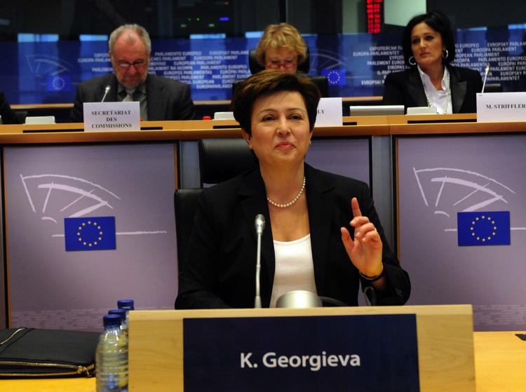 Kommissær. I næste uge vil EU-parlamentet afgøre om bulgarske Kristalina Georgieva sammen med de øvrige 26 kandidater skal godkendes som ny EU-kommission. 
