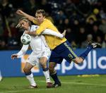 udlændinge. To af de udlændinge, der atter kan mødes i den kommende halvsæson er brasilianeren Cesar Santin og hollænderen Remco van Schaaf, men der er blevet færre af dem. Arkivfoto. 