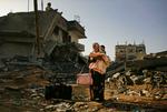 ødelagt. 1.400 palæstinensere og 14 israelere mistede livet under den tyve dage lange krig i Gaza, som blev indledt ved årsskiftet mellem 2008 og 2009. Siden har den såkaldte Goldstonerapport sat fokus på krigens forbrydelser. Foto: Kevin Frayer 