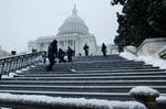 Snevarsel. Washington-regionen forventes at blive hårdest ramt, og der kan blive sat ny rekord med op til 76 centimeter sne. 
