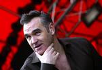 Morrissey. For godt et år siden afslørede sangeren, at han ville skrive erindringer for at »få sat tingene på plads«, og i november blev et uddrag trykt i en britisk antologi. Arkivfoto: AP 