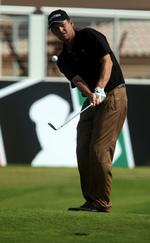 15. Efter tre runder af Dubai Desert Classic er Anders Hansen bedste dansker på 15.-pladsen. Arkivfoto. 