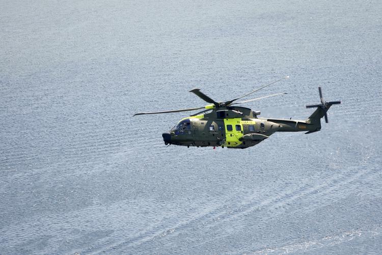 Spareobjekt. Det er seks af disse helikoptere, som forsvarschefen foreslår at droppe for at få økonomien til at hænge sammen. (Arkivfoto) 