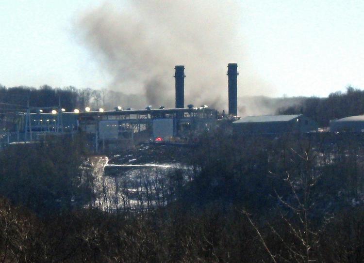 Testfejl. Eksplosionen på et gasfyret kraftværk i Middletown i USA skete ifølge borgmesteren under en test. 